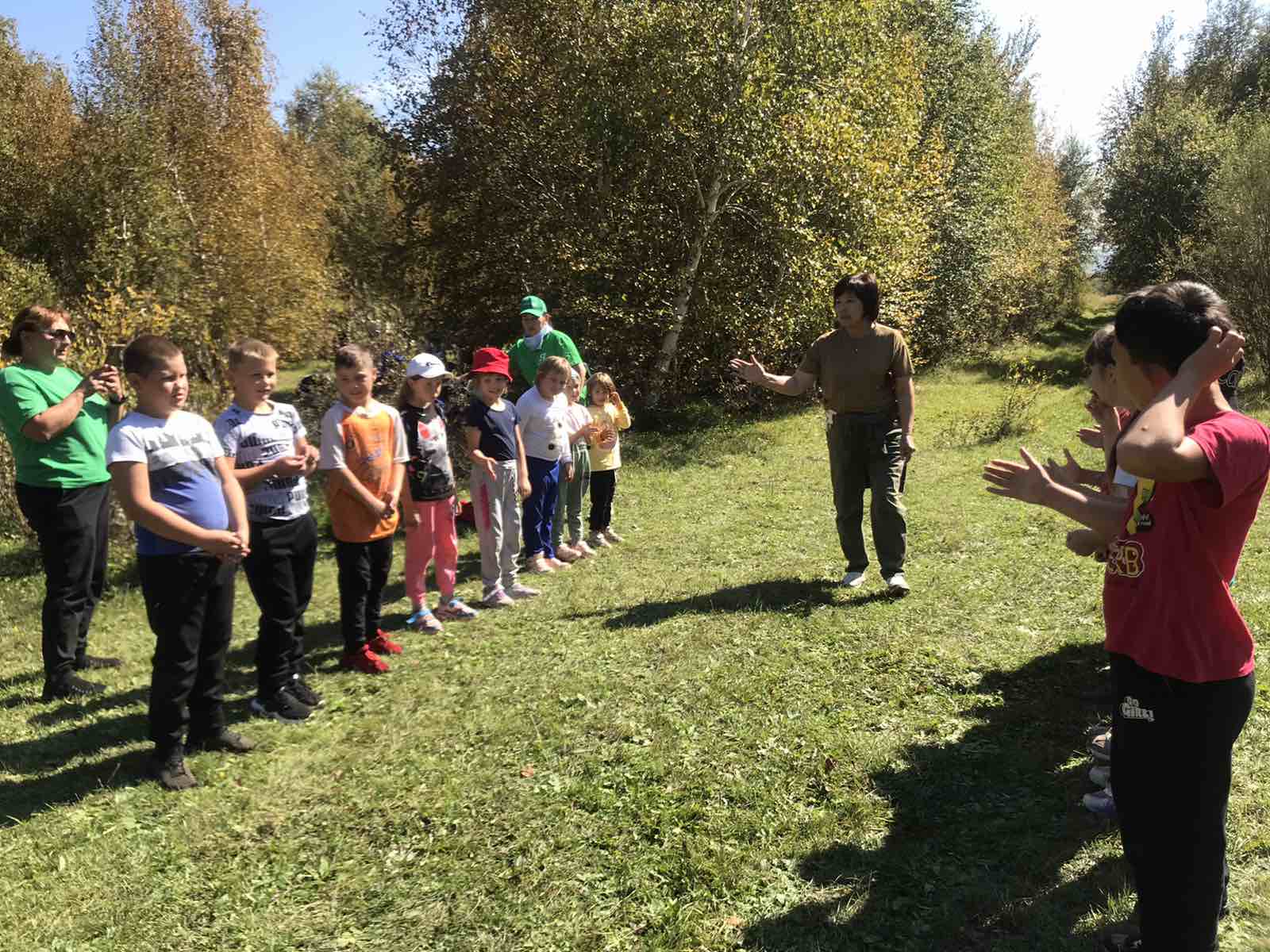 23 августа выход на природу с участниками клубных формирований