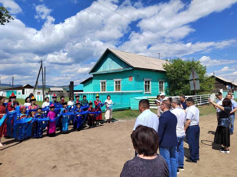 Рабочий визит главы РБ Цыденова А.С. в у. Могсохон