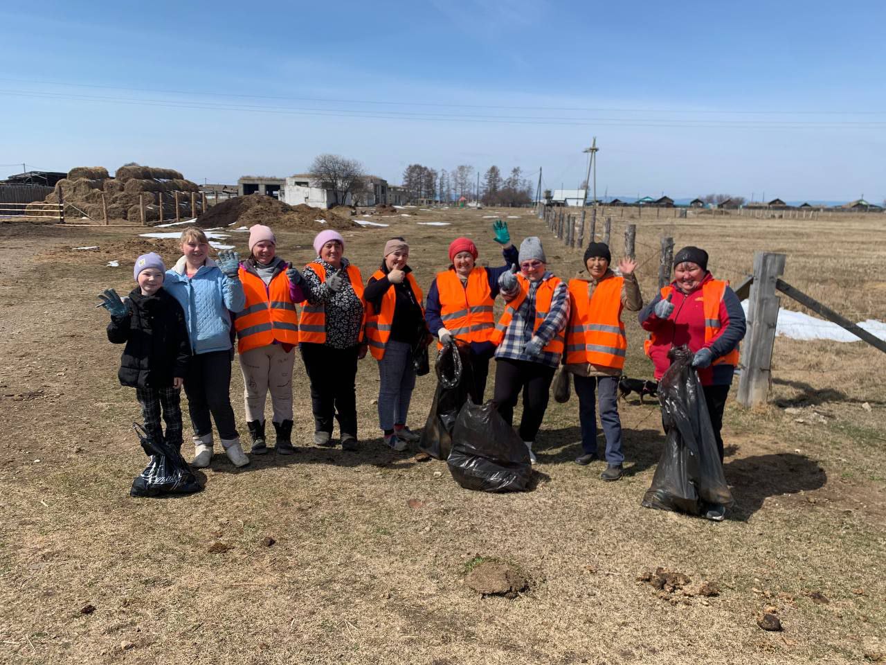 ТОС Подлеморье Акция “Чистое село начинается с тебя”