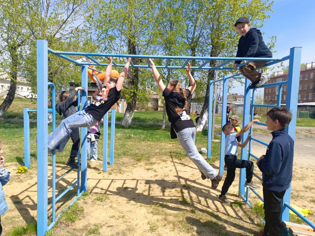 Летняя оздоровительная площадка. Спортивный ТОС “Новое поколение”