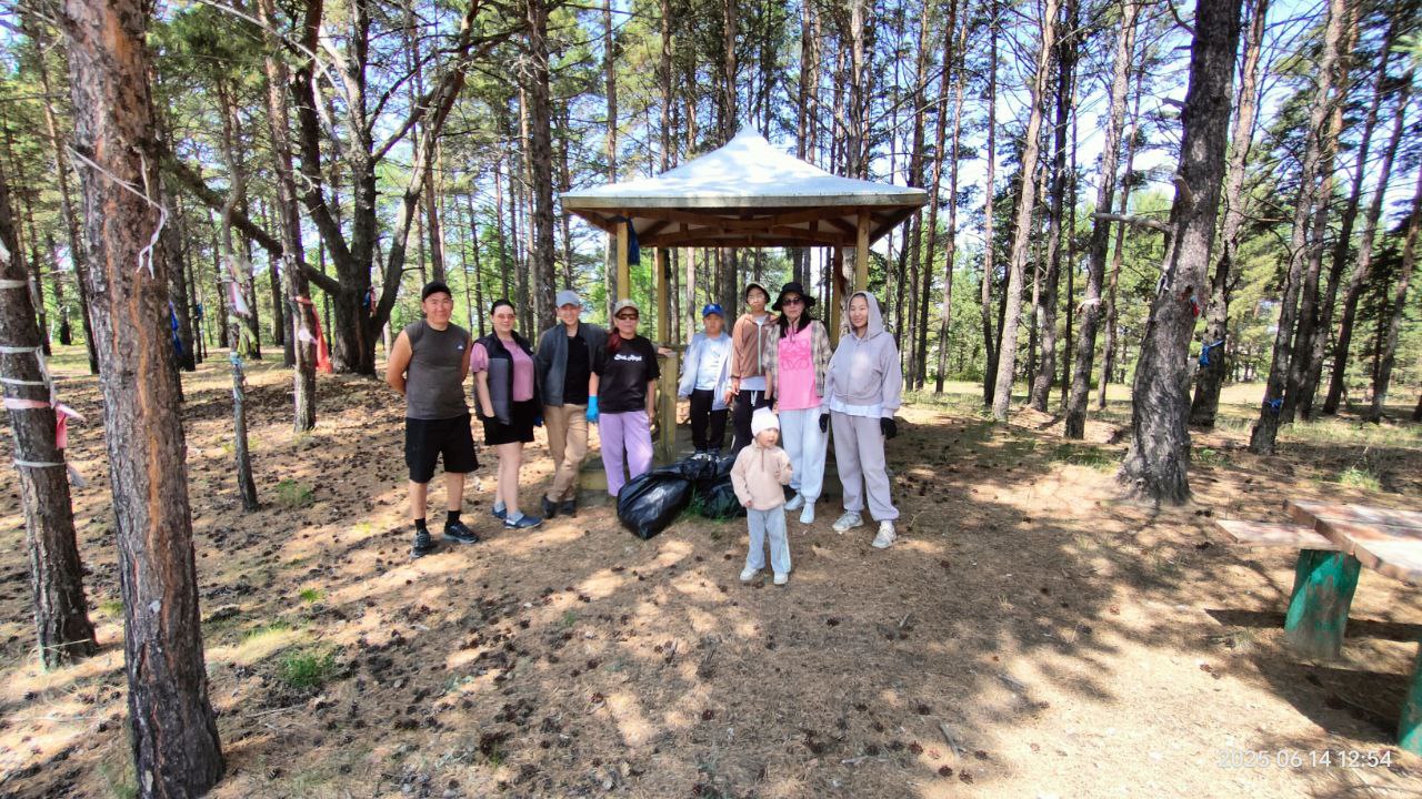 Уборка «Барисан». Местность «Жилище». ТОС “БЕРЕГ БАЙКАЛА”