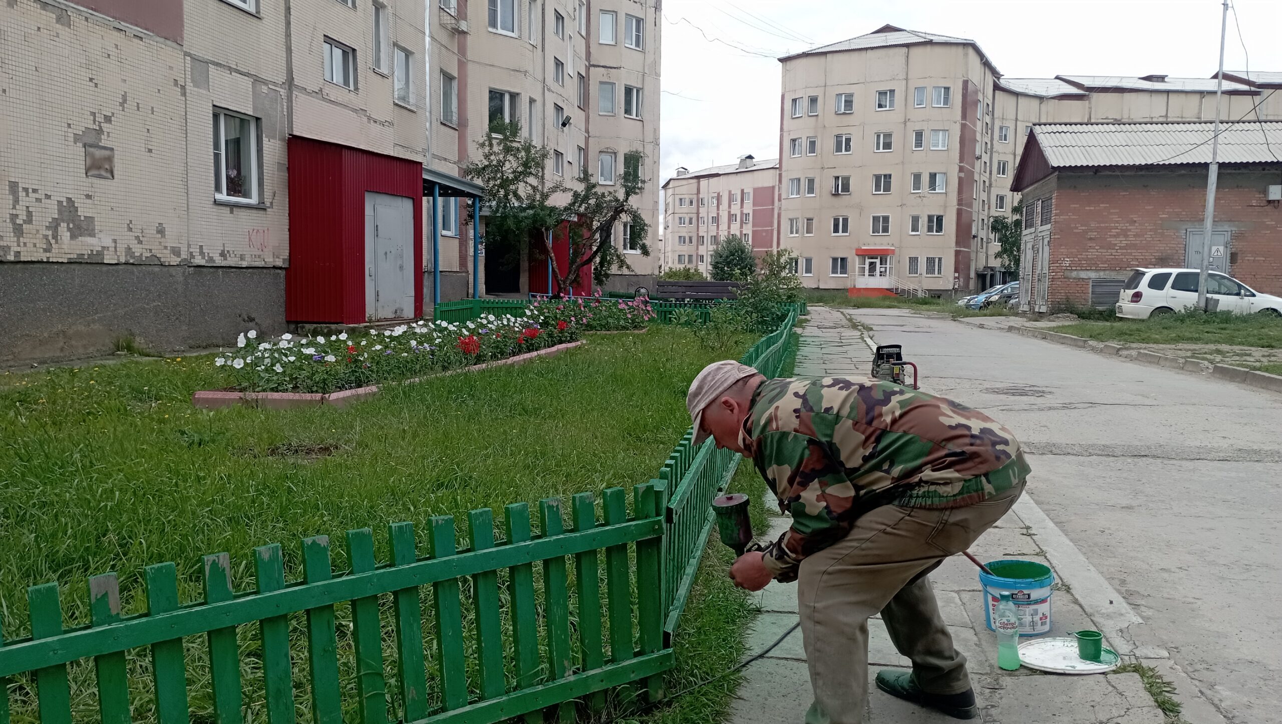 Субботник ТОС “Стимул” в честь Дня города Северобайкальск