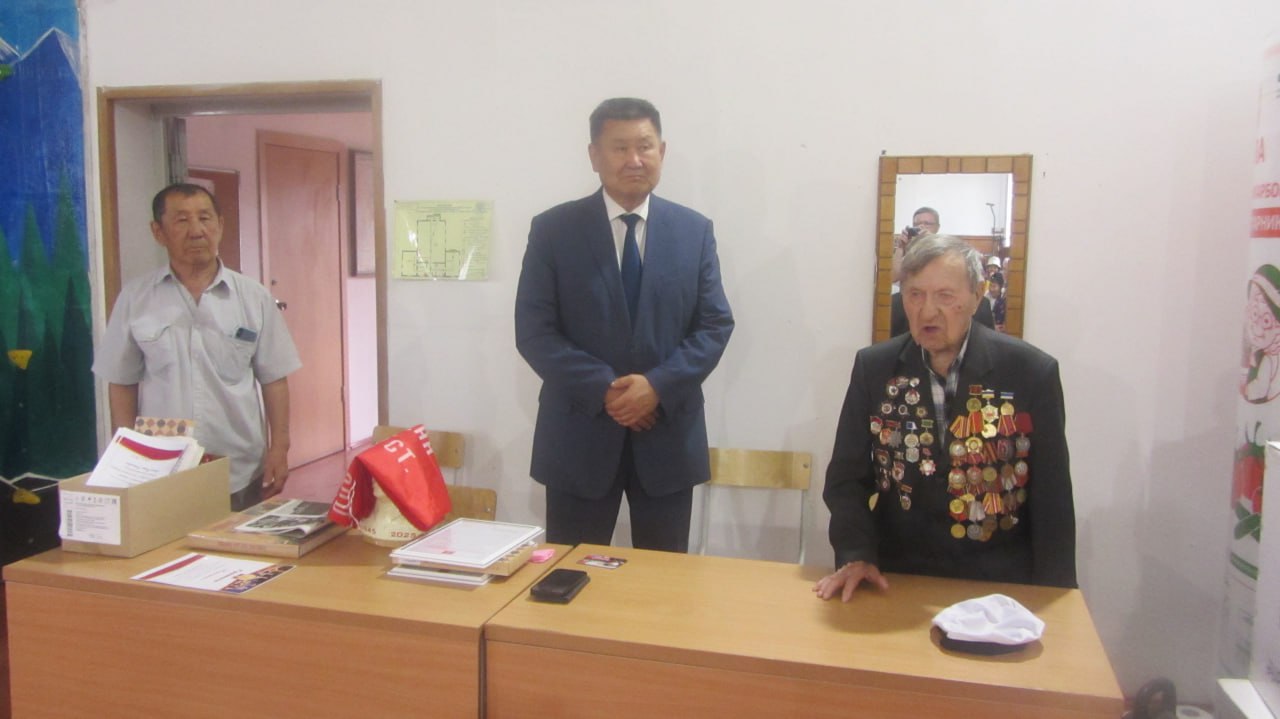 День рождения 102-летнего ветерана 13.07.2025г.