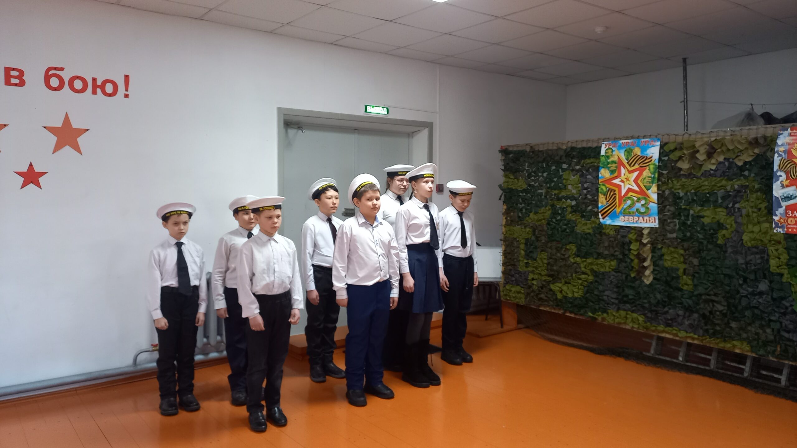 ТОС “Низовское” 21 февраля – Смотр песни и строя «Парад войск», посвящённый Дню защитника Отечества