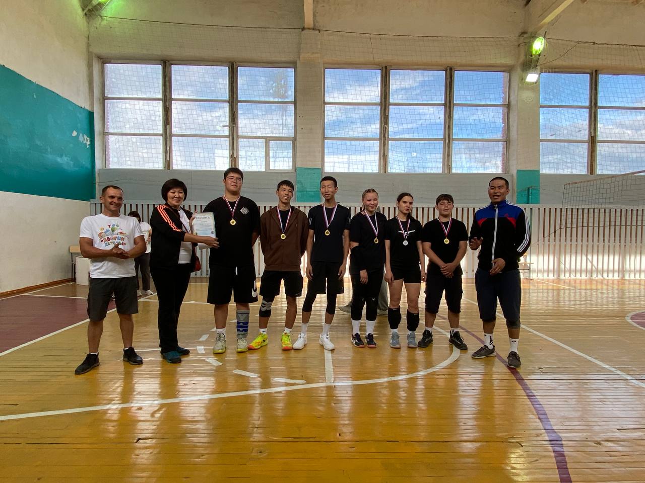 Турнир по волейболу среди команд Тосов г.Кяхта в сентябре 2025года