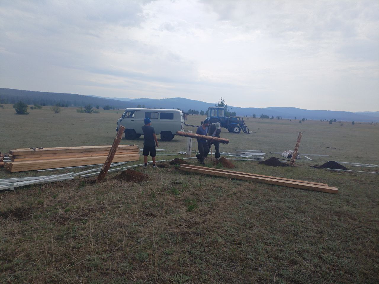 Ремонт в местности Толгой