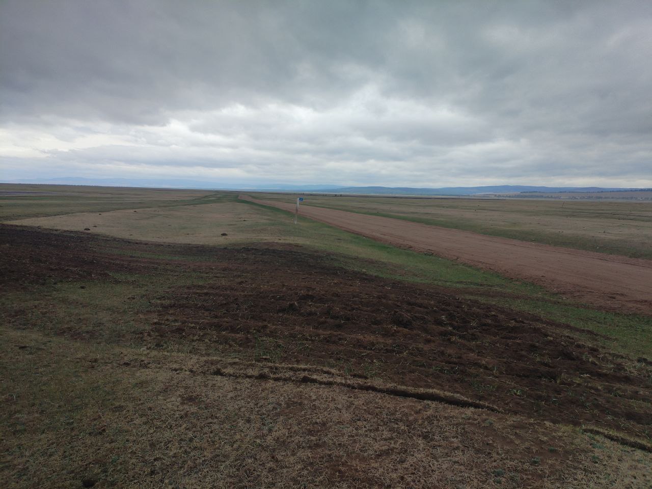 Противопожарная полоса в у.Кулькисон, у.Загустай