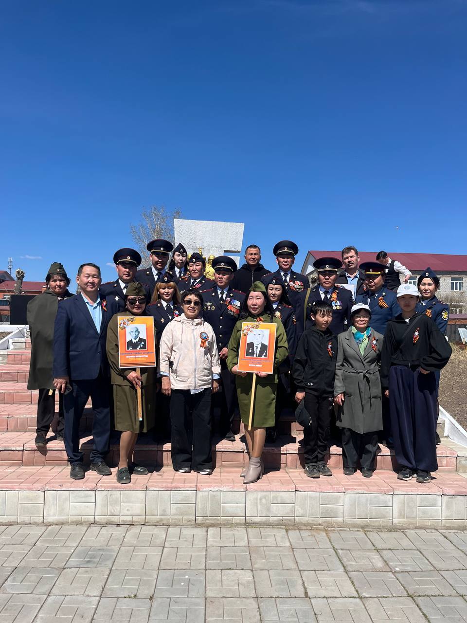 Районный митинг, посвященный ко Дню Победы