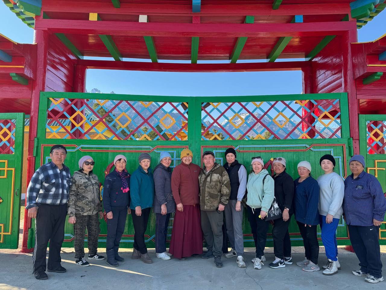 ТОС Уржил СП Баянгольское Помощь в подготовке к празднику в честь Проявления Лики Богини Янжимы.