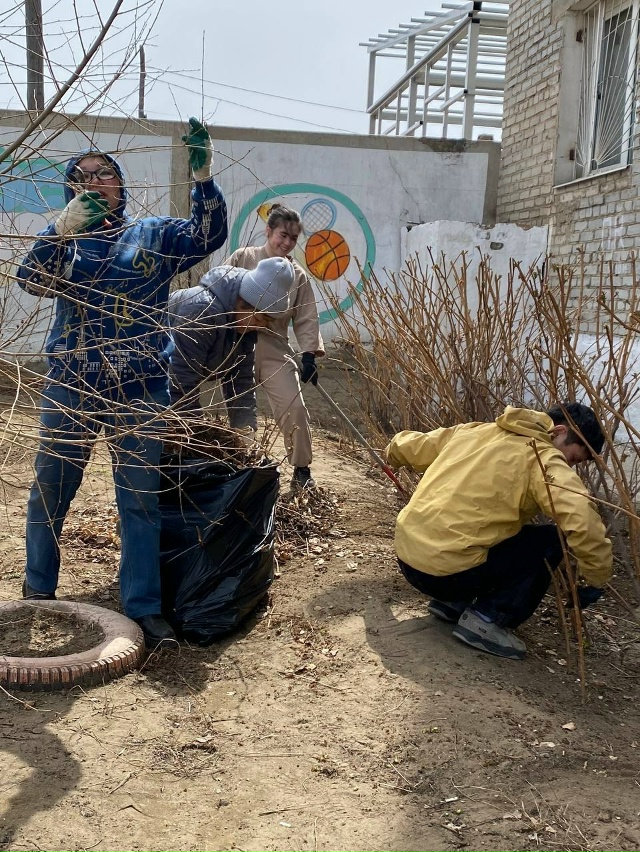 ТОС “Юность”. Весенний субботник