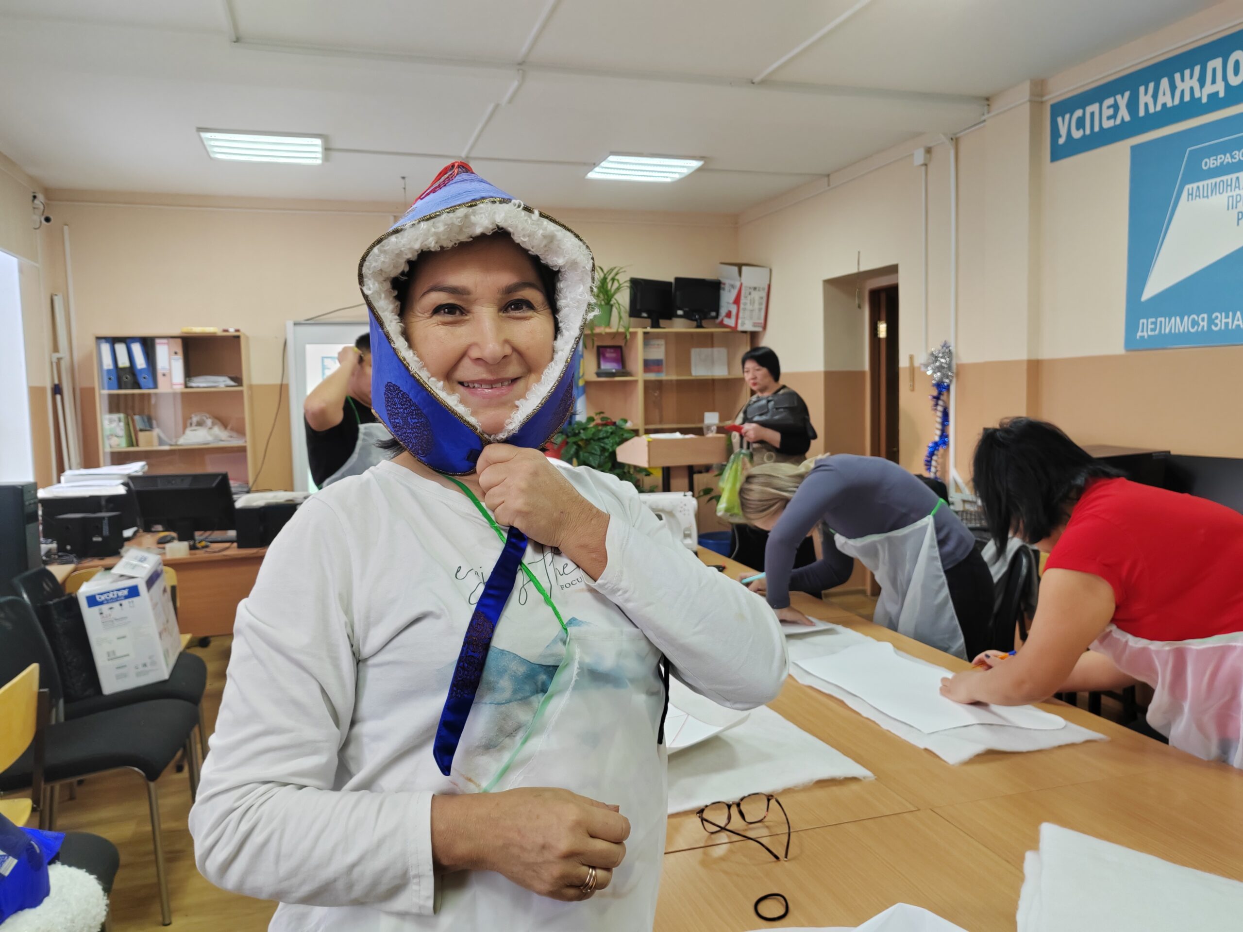 Мастер-класс  Екатерины Сынгуевны “Юудэн малгай”