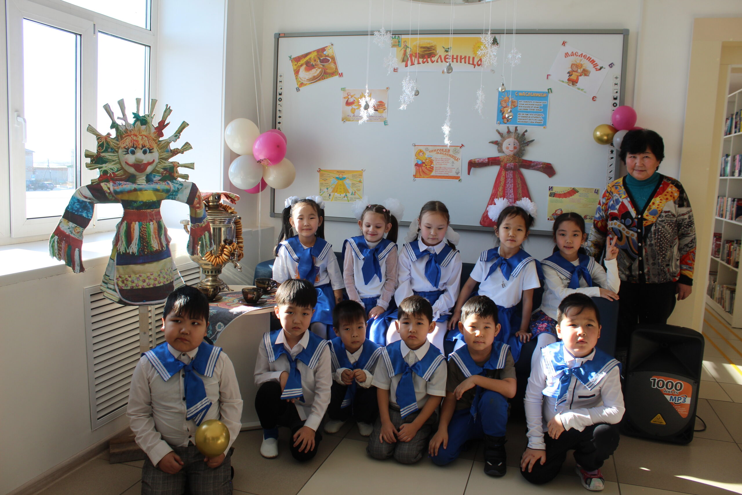 Масленичные гуляния в Кижингинской центральной детской библиотеке