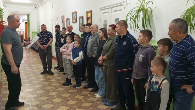 ТОС “Культурное наследие” МО “Бабушкинское” Кабанский район,  Организация Шахматного  турнира, посвященный Дню народного единства,