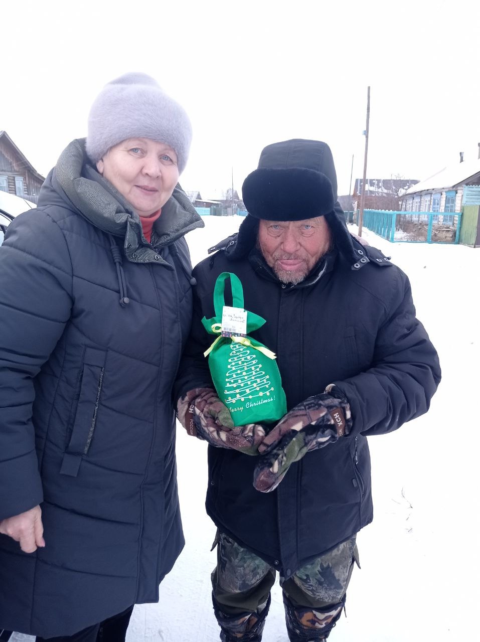 29.12.2024 г. в с. Романовка прошла новогодняя акция “Мечты невидимых стариков”