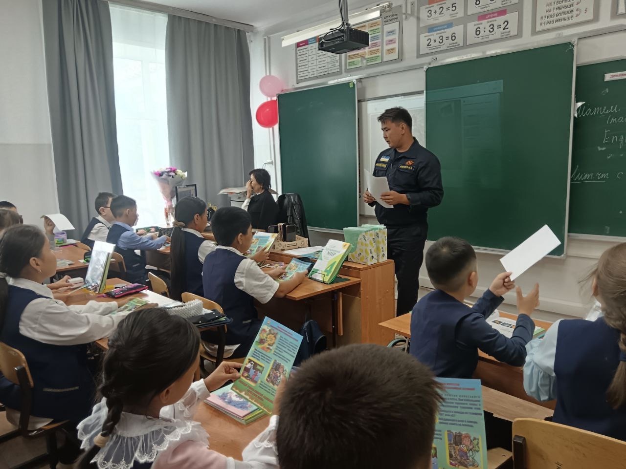 Беседа основы пожарной безопасности с членами ТОС Дружба