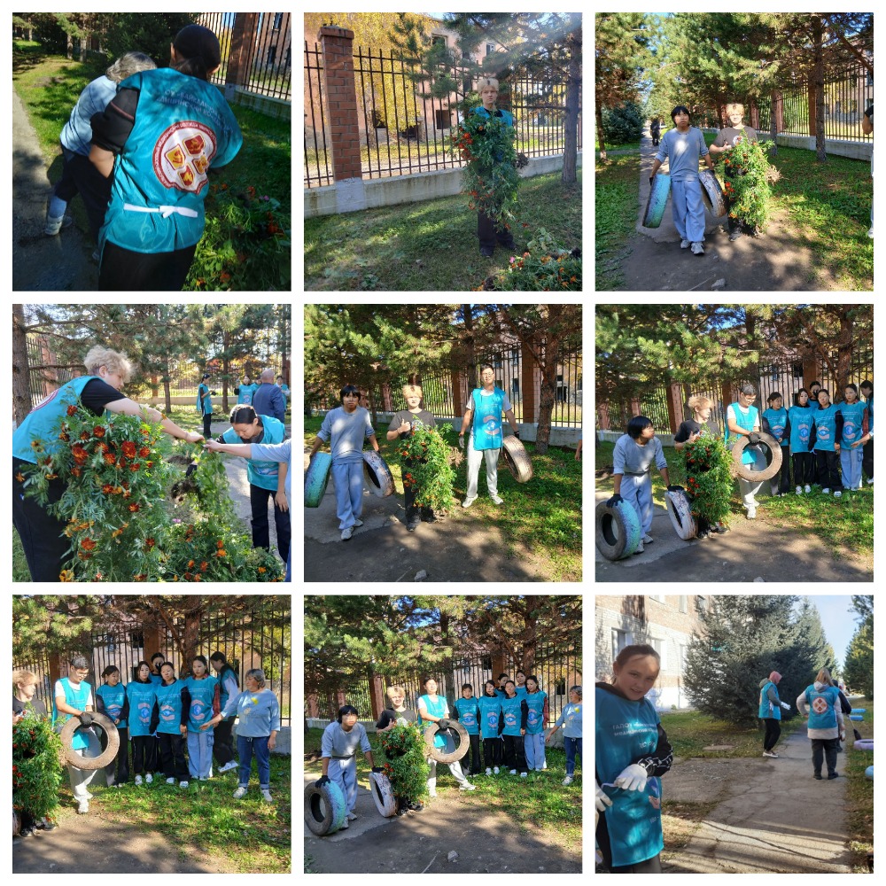 в ТОСе «VITA» прошел традиционный осенний субботник