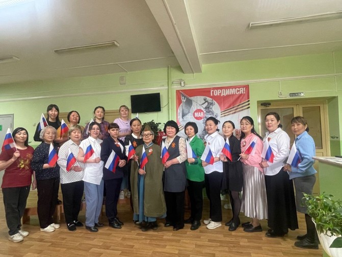 Акция посвященный Дню Победы «Мы Помним, Мы Гордимся» 