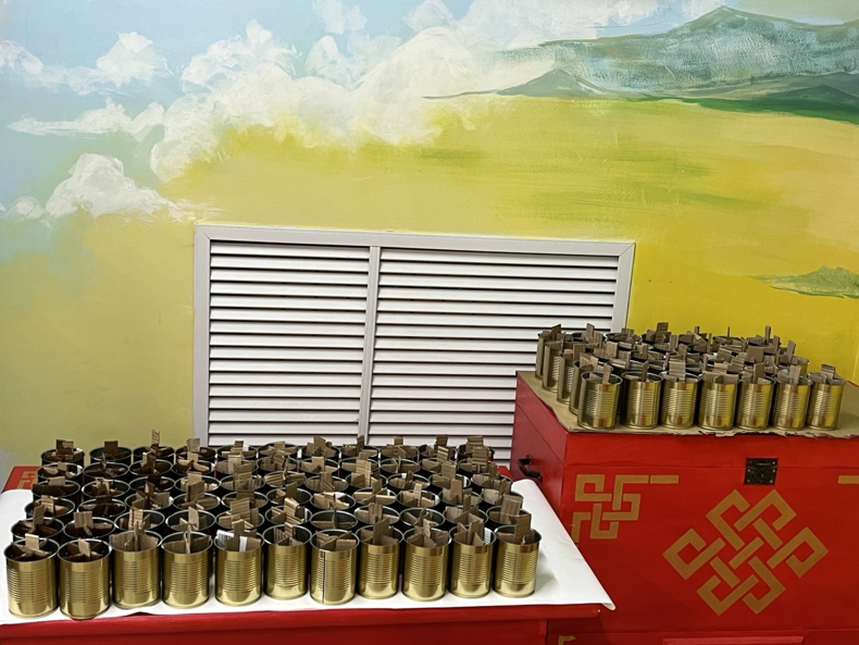 Изготовление окопных свечей с детьми