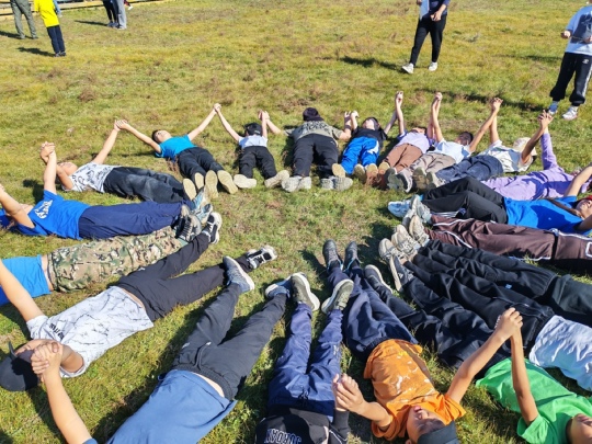 Туристический слет для 1-4 классов , члены ТОС Дружба приняли активное участие