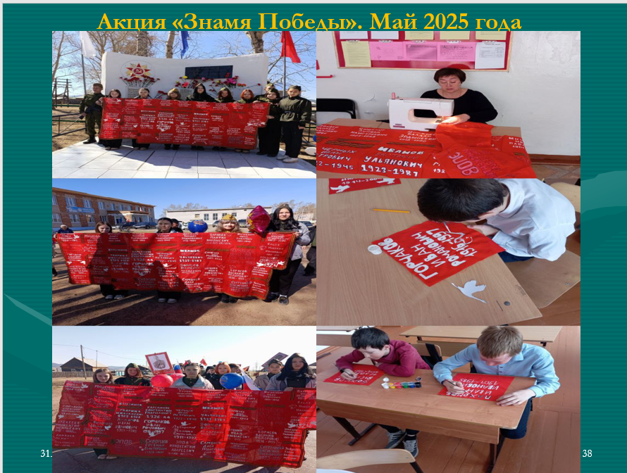 ТОС “Наран”: акция «Знамя Победы». Май 2025 года