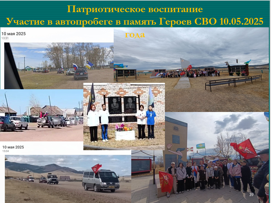 ТОС “Наран”: участие в автопробеге в память Героев СВО 10.05.2025