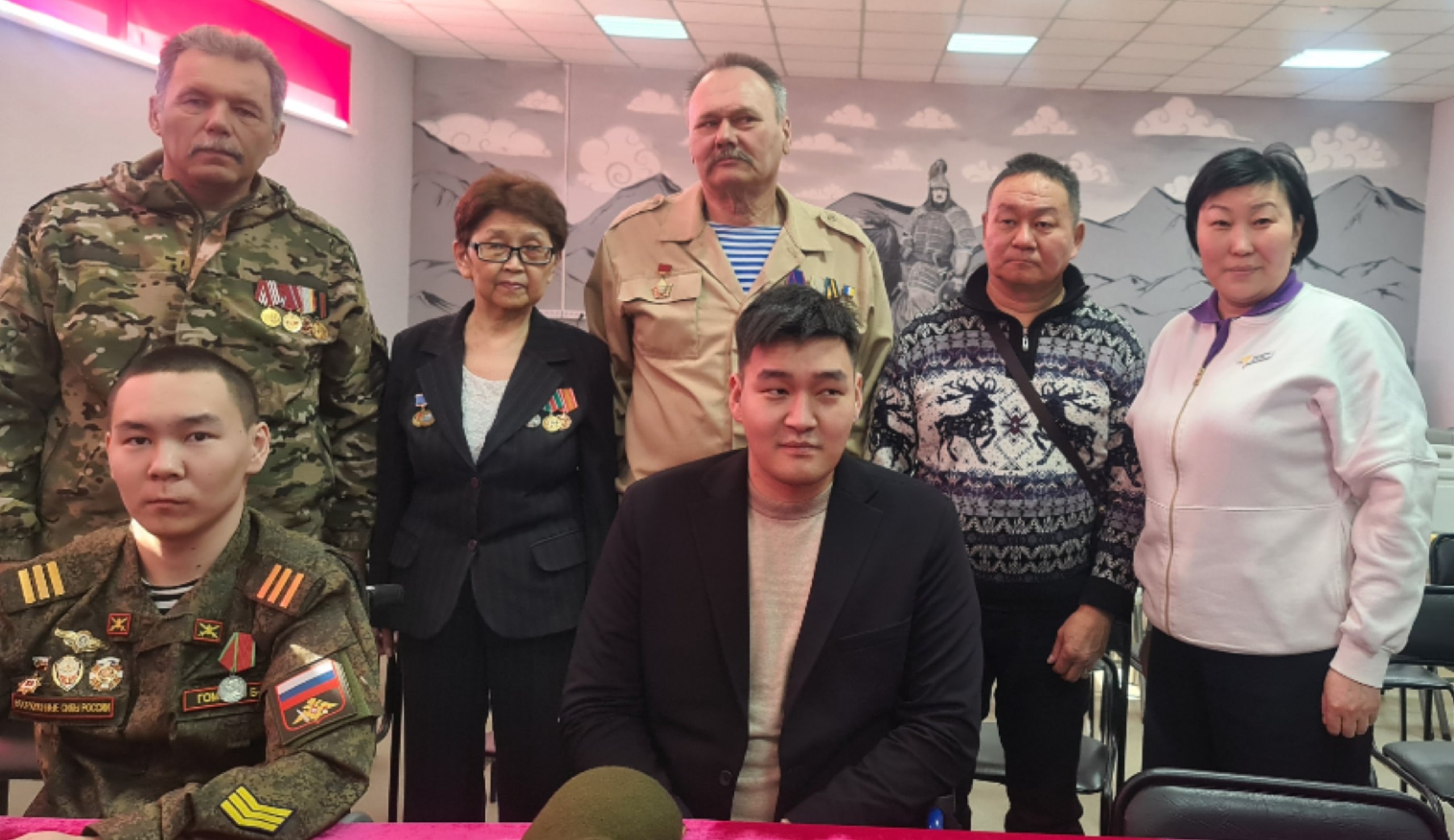 ТОС “Юность”. СП “Иволгинское”. Концерт, посвященный открытию “Года защитника Отечества”