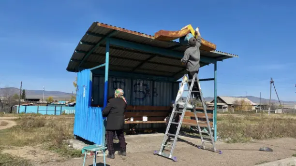 ТОС “Нютаг” СП “Тугнуйское”  ТОСовцы  «Нютаг»провели мероприятие по благоустройству
