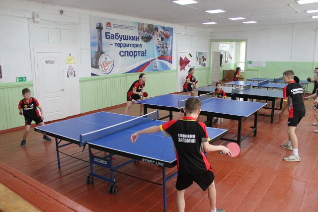 ТОС “Культурное наследие” МО “Бабушкинское” Кабанский район,  Организация традиционного  Чемпионата по настольному теннису среди школьников