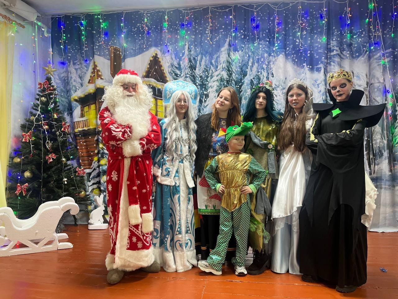 ТОС “Культурное наследие” МО “Бабушкинское” Кабанский район,  Организация новогоднего  мероприятия  «Путешествие в сказку