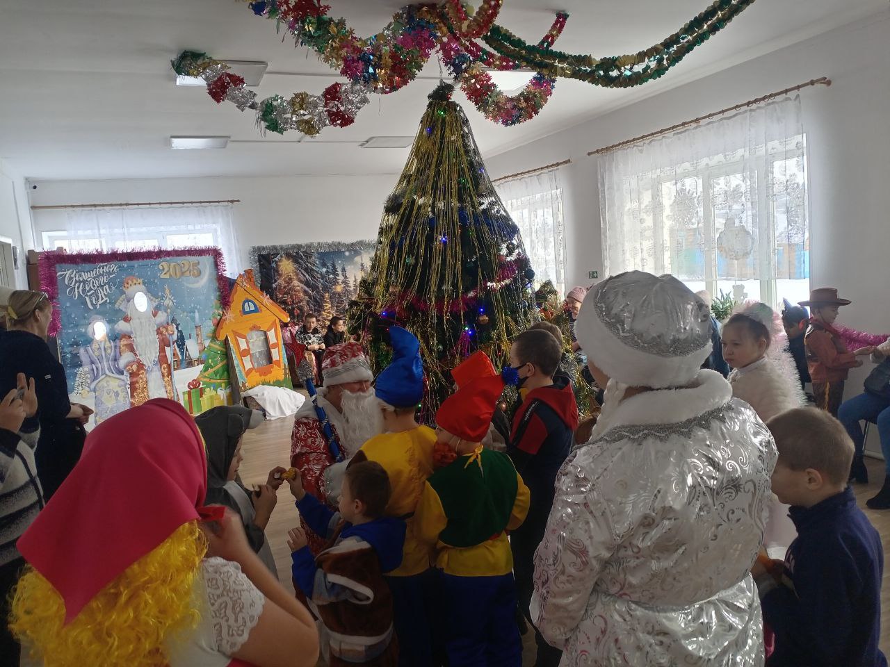 Новый год для маленьких жителей с.Пестерево.