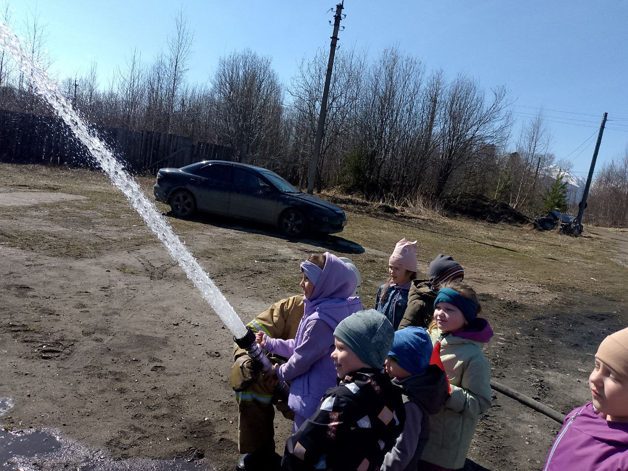 ТОС “Ромашка”. Экскурсия в пожарную часть.