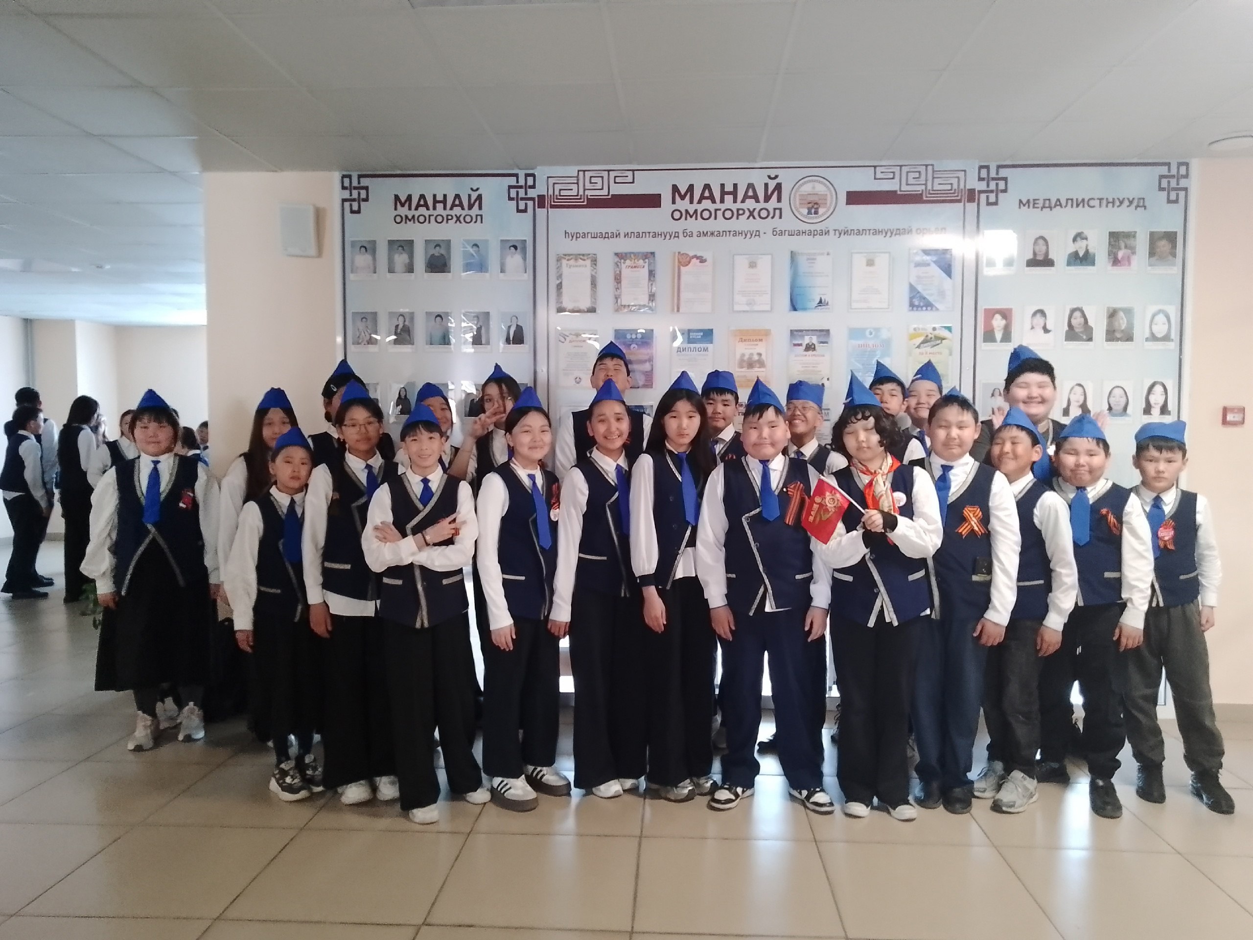 Школьный конкурс “Битва Хоров” приняли участие члены ТОСа “Алтан Заяа”
