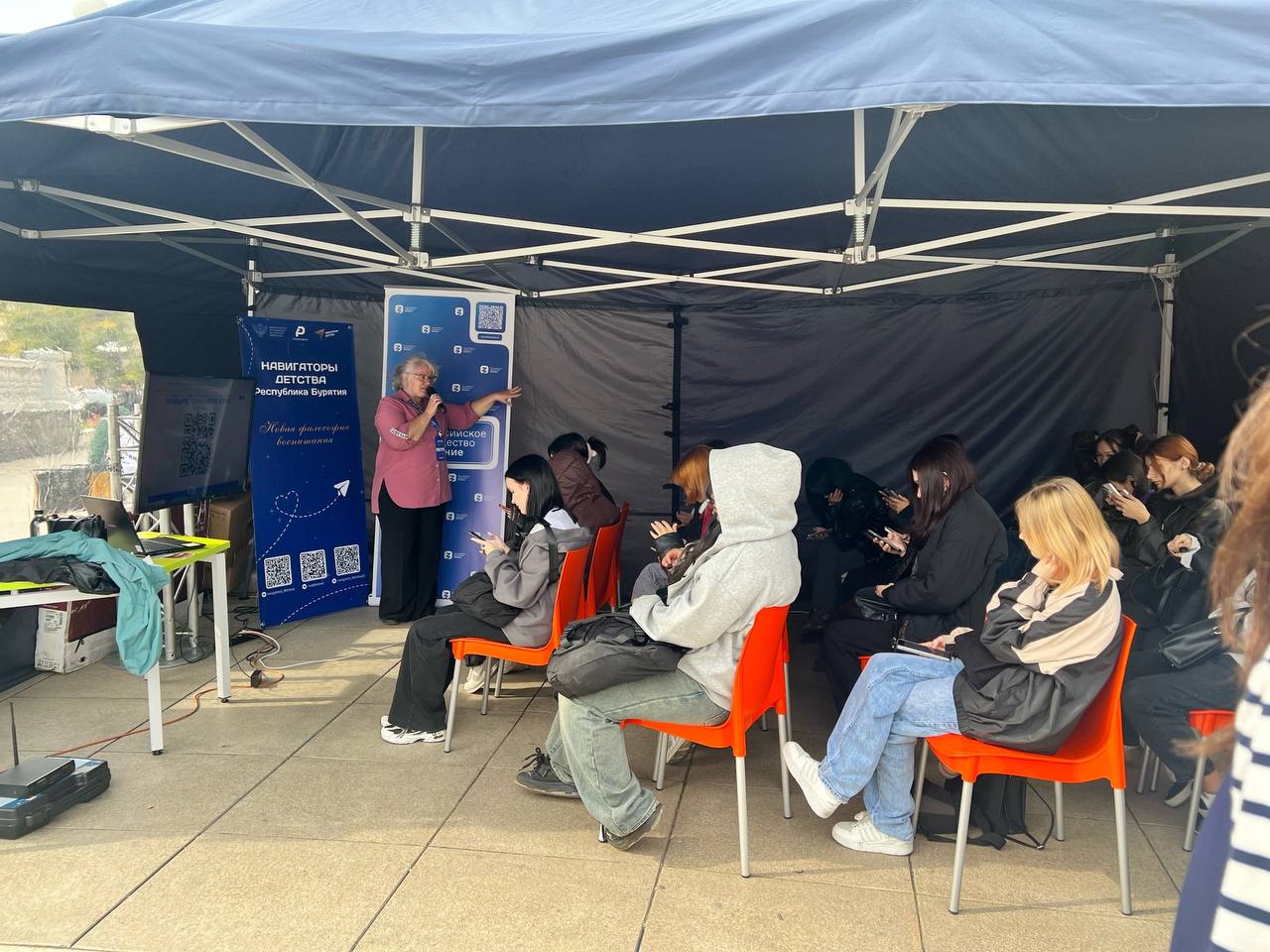 секретарь ТОС “Юбилейный” провела лекцию на молодежном форуме «Жить, учиться и работать в Бурятии!»