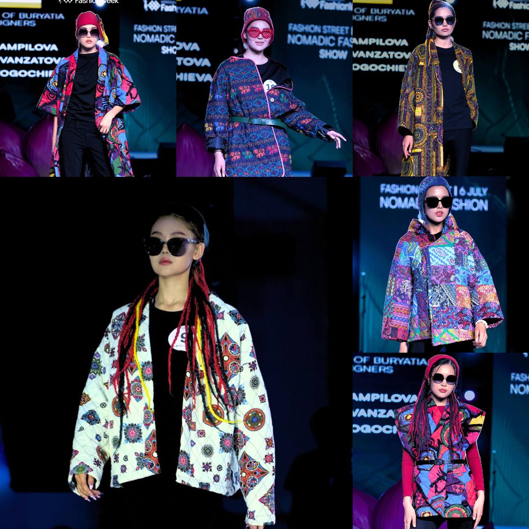 ТОС “Территория радости” с. Кудара-Сомон. Коллекция студии валяния шерсти “Белое золото” на Mongolian Fashion Week 2025