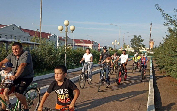 ТОС “Молодежный”. Акция «ЗОЖ в традициях моей семьи» (велопробег)