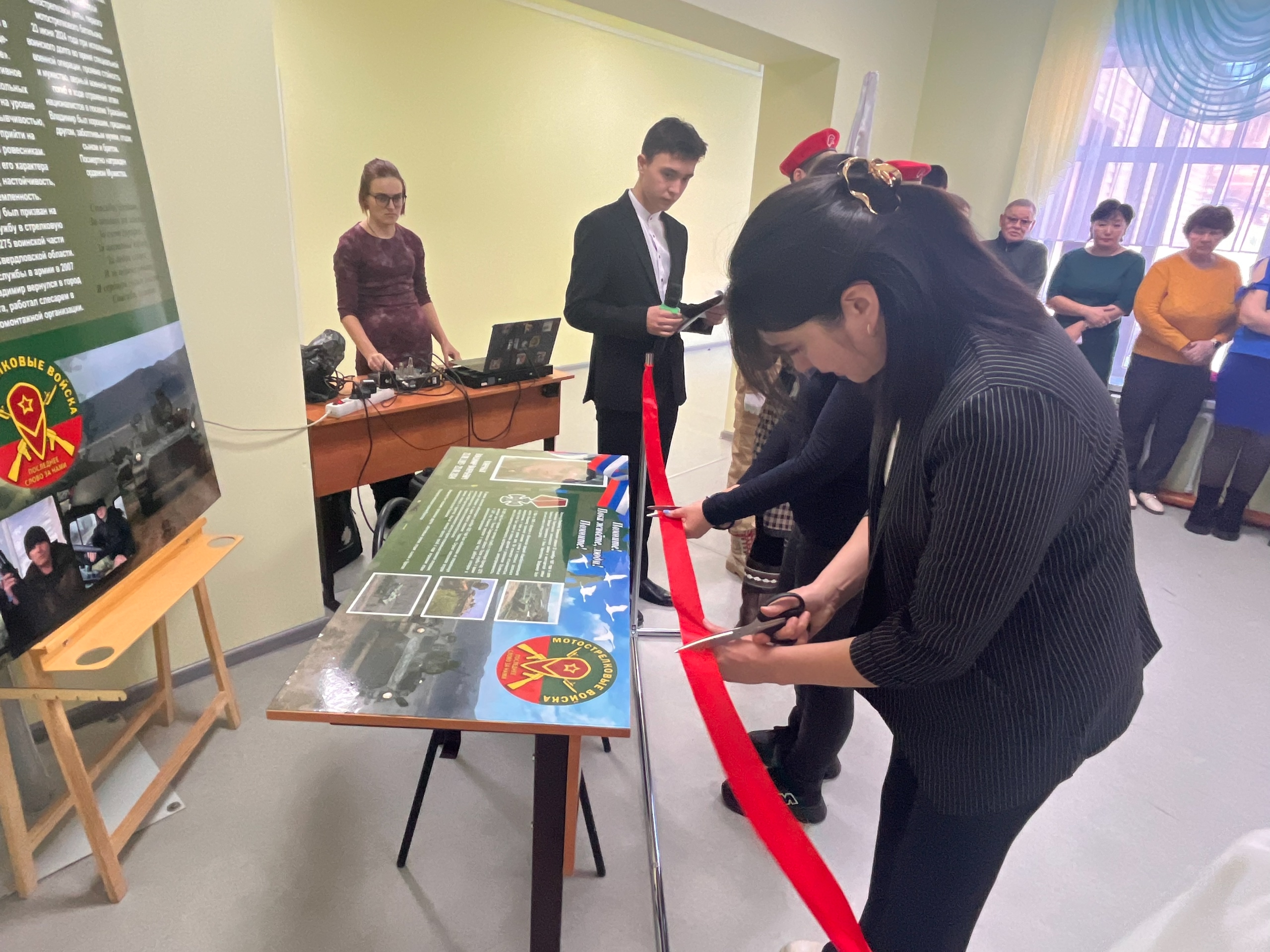 20.12.2024 г. ТОС “Наследие” на открытии “Парты Героя”