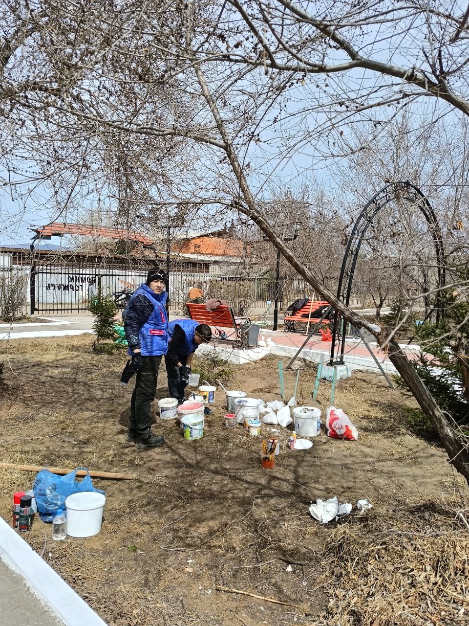 Санитарное состояние. Готовим наш сквер к летнему сезону