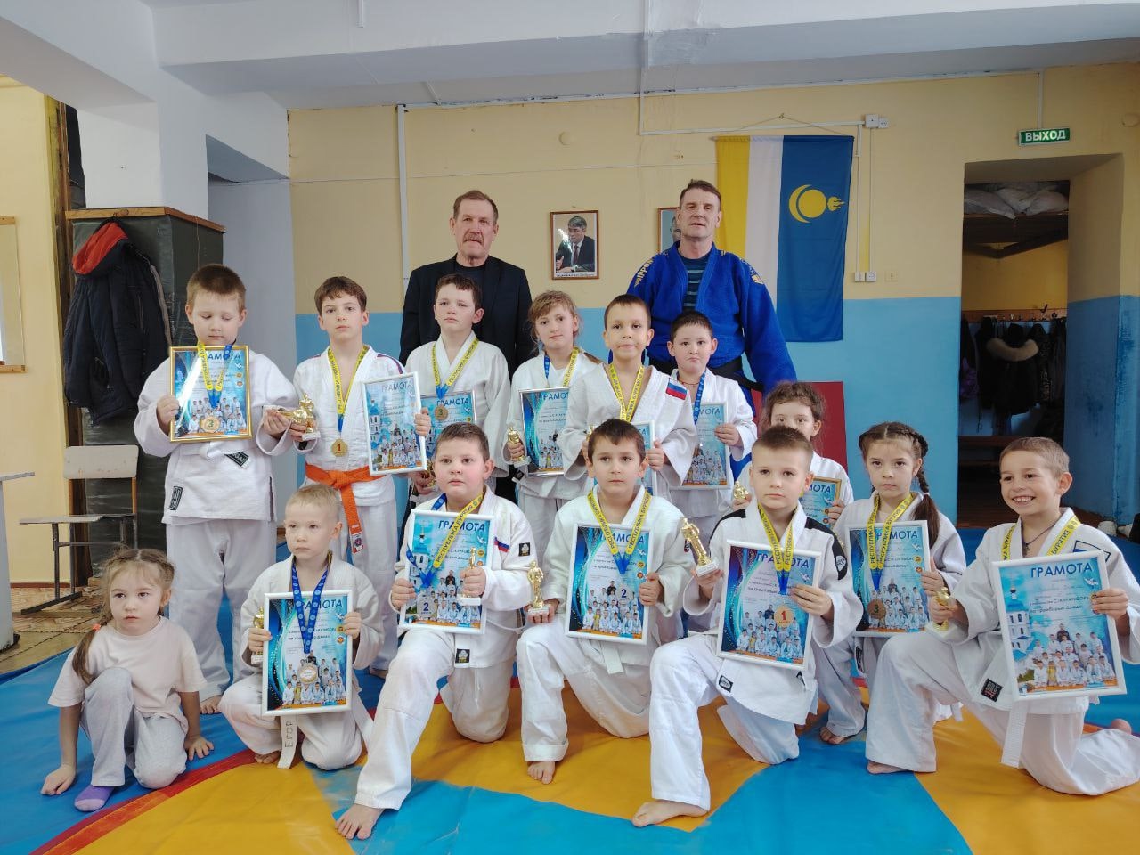 Первенство спортивного клуба “РАТИБОР” по троеборью Дзюдо