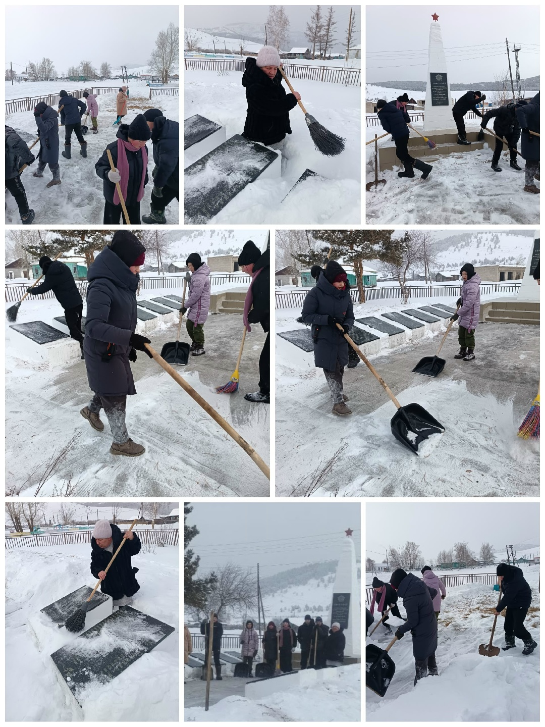 ТОС “Добрый” Акция “Дорога к обелиску”